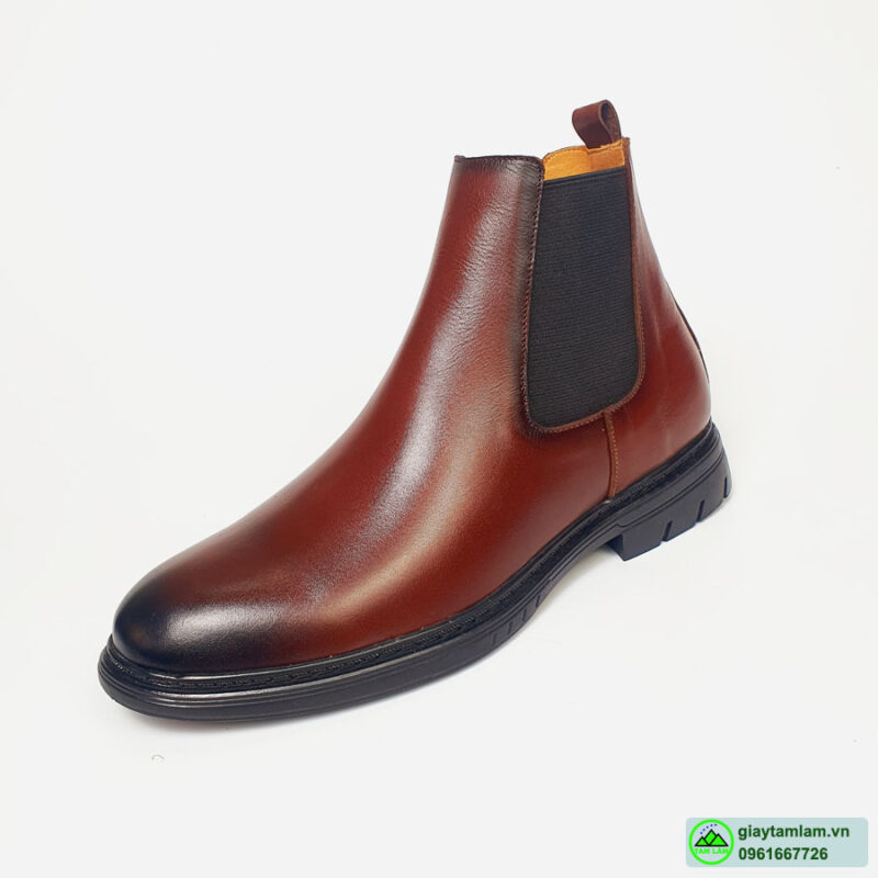 giày chelsea boot da bò